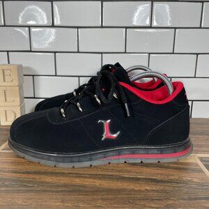 Lugz Zrocs Ice Mens Size 7 Shoes Black Sporty Casual Low Top Oxford Sneakers